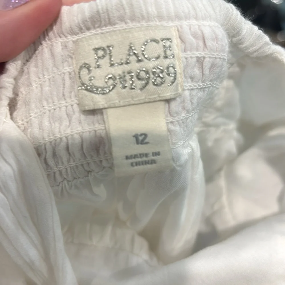 The Children’s Place Floral White Dress - Picture 4 of 4